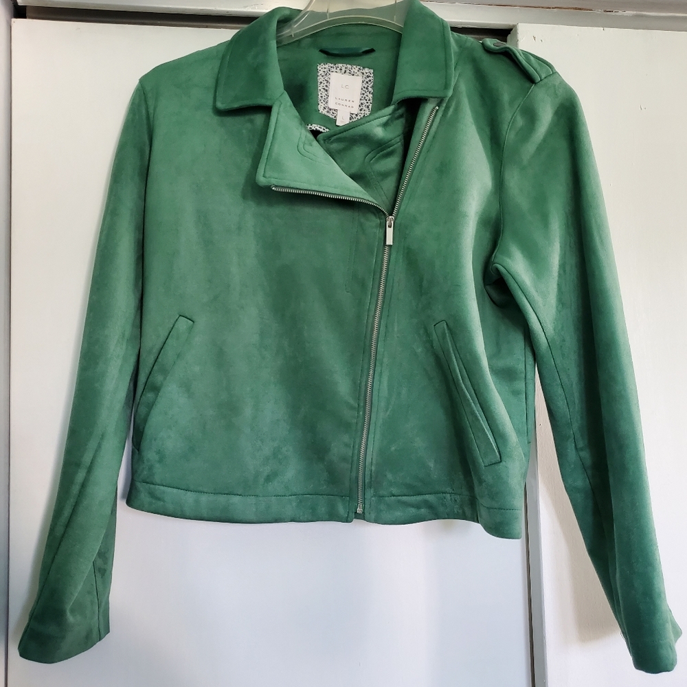 Faux Suede Jacket Lauren Conrad